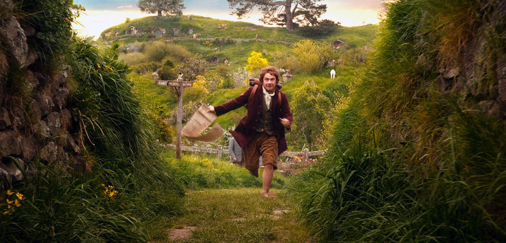 Bilbo Baggins I am going on an adventure in the Hobbit an unexpected journey