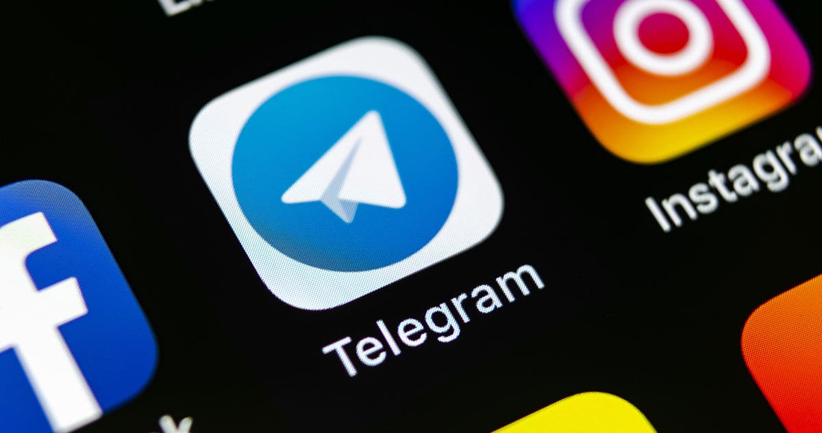 Sankt-Petersburg, Russia, May 10, 2018: Telegram application ico