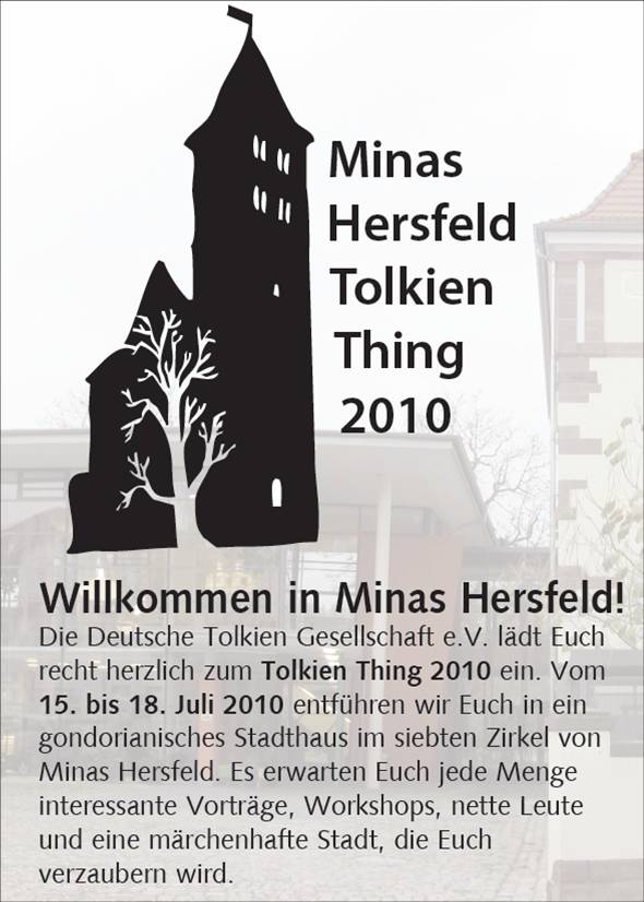 Flyer zum Tolkien Thing 2010