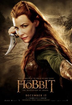 The Hobbit- Smaugs Einöde - Tauriel - Kinoposter