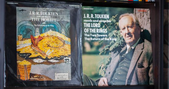 Tolkien read and sings The Hobbit an The Lord of the Rings - LP Cover